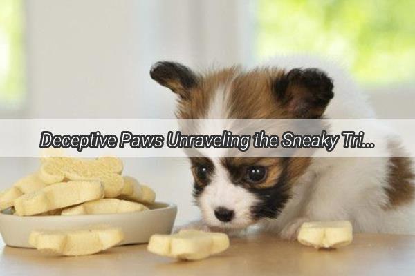 Deceptive Paws Unraveling the Sneaky Tricks Dogs Pull to Get Their Way